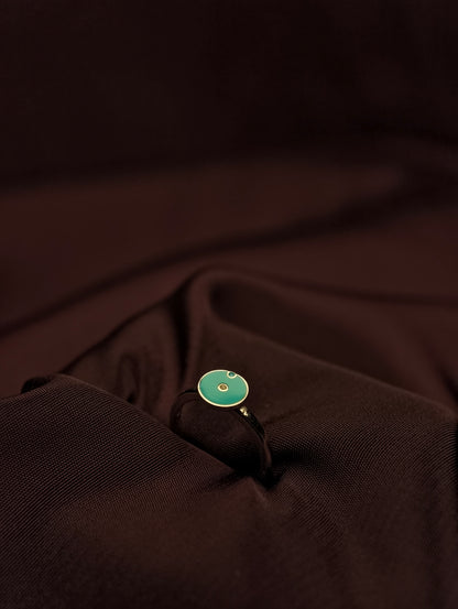 Sterling Silver Turquoise Minimalist Baby Ring