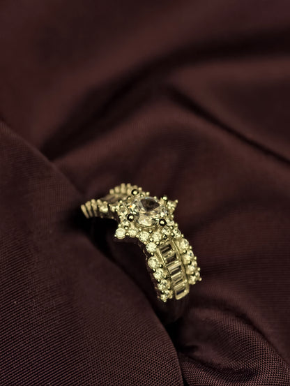 Star Cluster Statement Ring