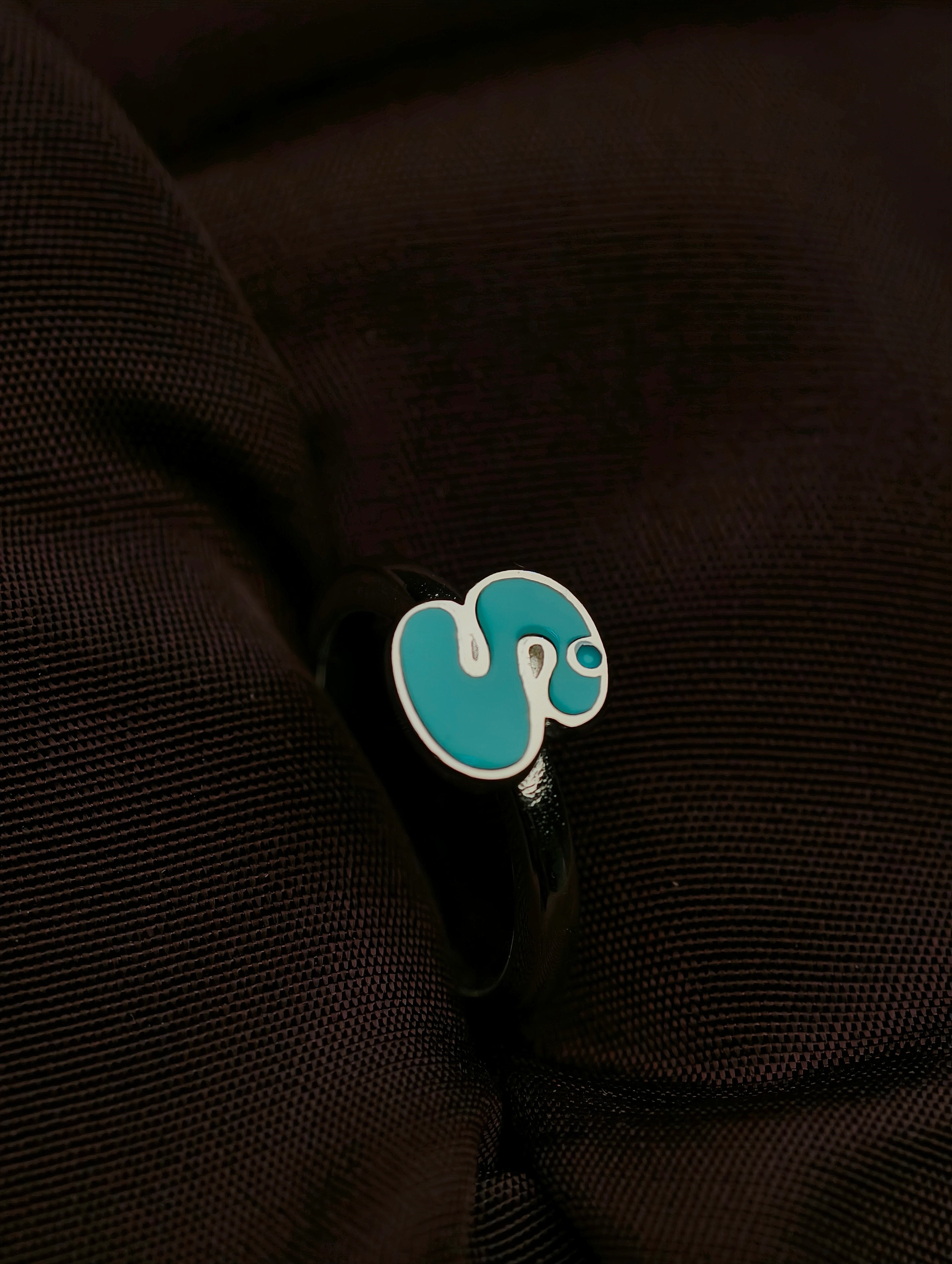 Azure Cloud Minimalist Baby Ring