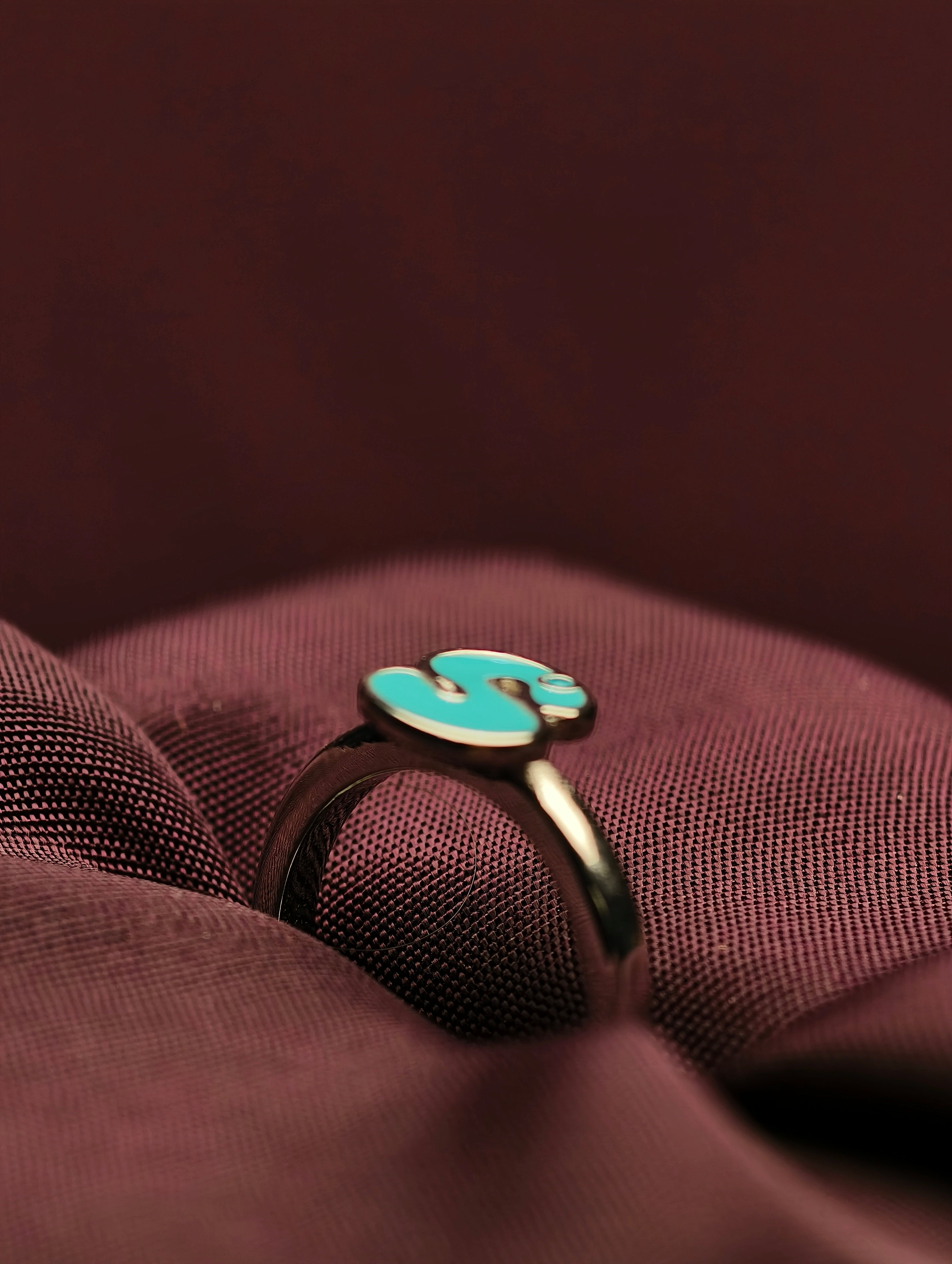 Azure Cloud Minimalist Baby Ring