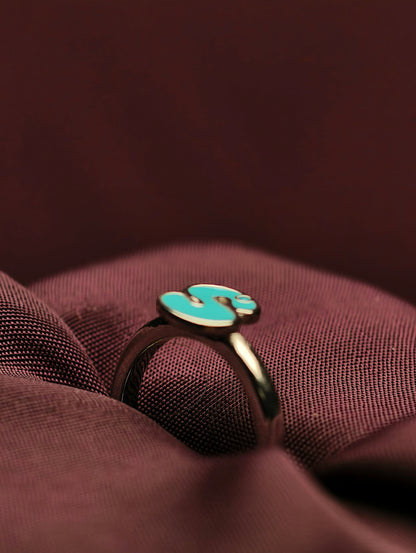 Azure Cloud Minimalist Baby Ring