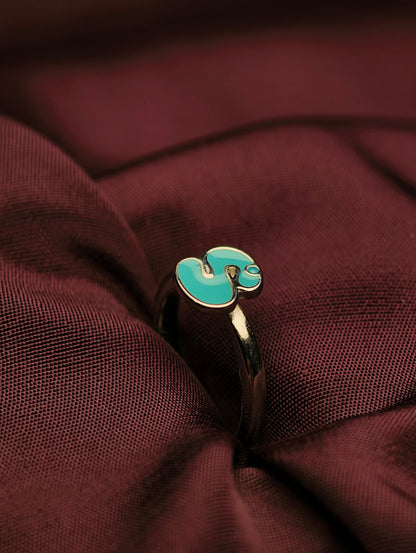 Azure Cloud Minimalist Baby Ring