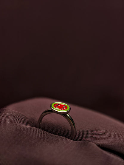 Watermelon Whimsy Baby Ring