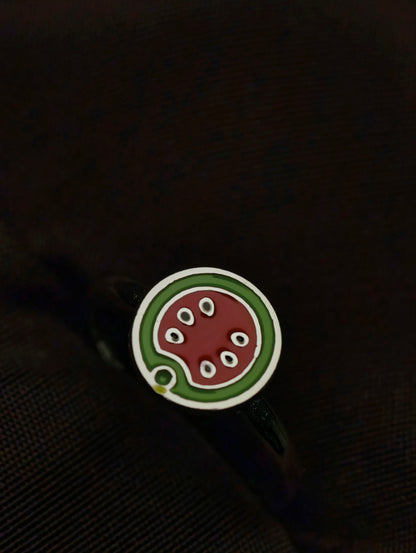 Watermelon Whimsy Baby Ring