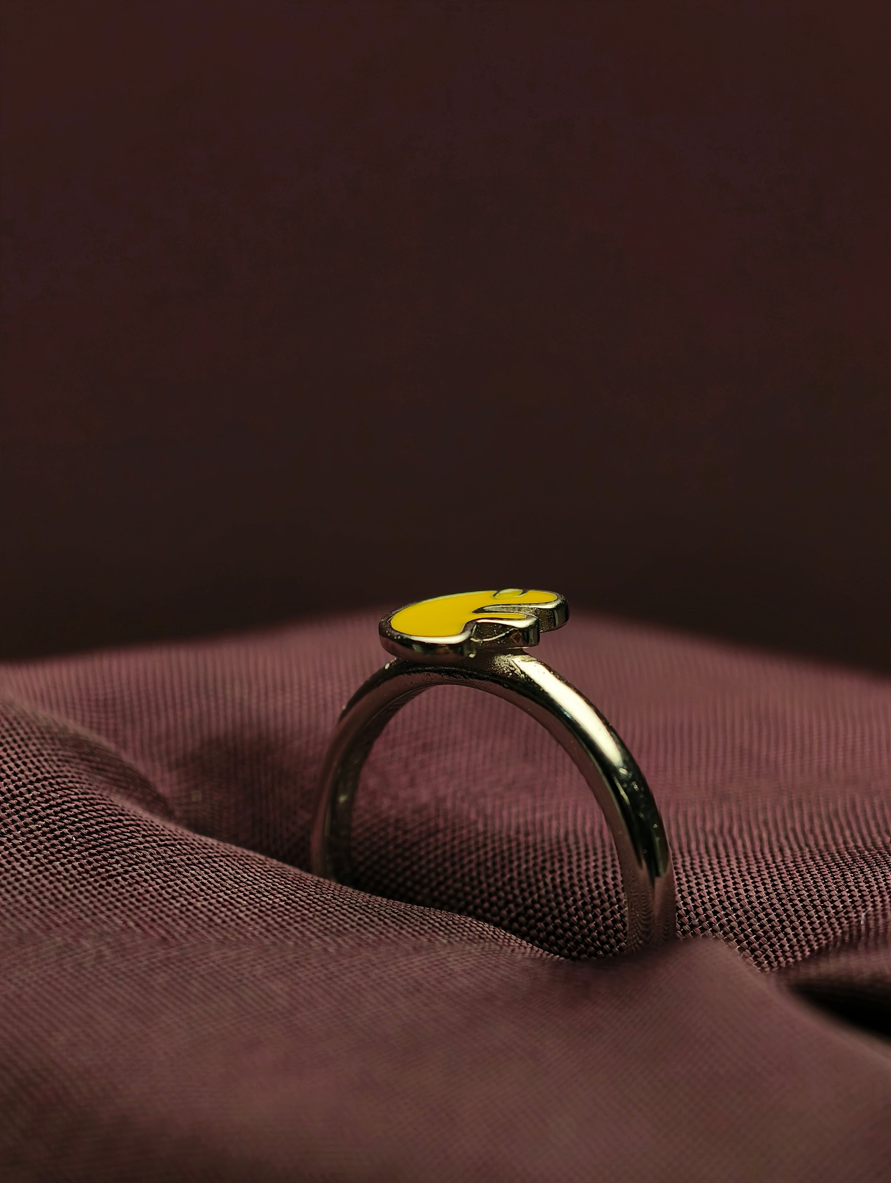 Golden Whimsy Minimalist Baby Ring