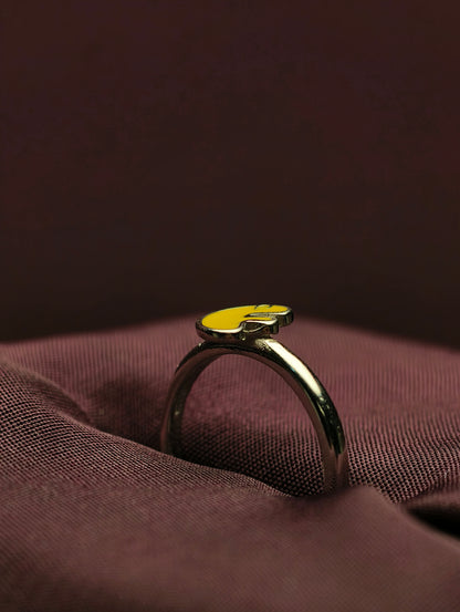 Golden Whimsy Minimalist Baby Ring